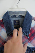 Gap Pendleton Flannel & Denim Jacket | M