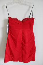 NEW Alyce Paris Red Strapless Dress | 8