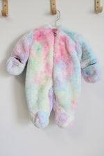 Kensie Girl Fuzzy Pink Snow Suit | 0/3 Months