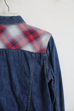 Gap Pendleton Flannel & Denim Jacket | M
