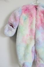 Kensie Girl Fuzzy Pink Snow Suit | 0/3 Months