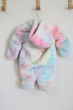 Kensie Girl Fuzzy Pink Snow Suit | 0/3 Months