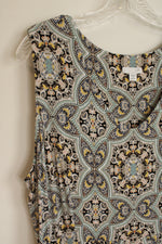 J. Jill Printed Maxi Dress | 2XL