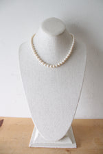 Genuine Ivory String Of Pearls Necklace