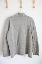 Eddie Bauer Gray Heathered 1/4 Zip Sweatshirt | 2XL