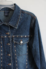 The Blues Vintage Studded Jean Jacket | M