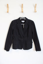 Calvin Klein Black Cotton Blazer | 0