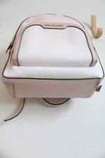 Michael Kors Signature Logo Jaycee Ombre Pink Medium Backpack