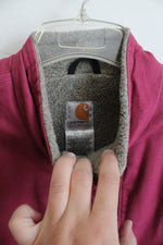 Carhartt Pink Sherpa Lined Vest | M