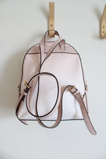 Michael Kors Signature Logo Jaycee Ombre Pink Medium Backpack