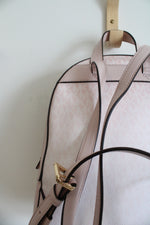 Michael Kors Signature Logo Jaycee Ombre Pink Medium Backpack