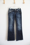 Miss Me Sequined & Embellished Bootcut Jeans | Youth 8