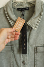 NEW Jane + Delancey Light Sage Long Sleeved Button Down Shirt | 2X