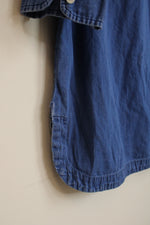 Old Navy Denim Long Sleeve Shirt Dress | L