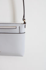 Kate Spade Sadie Saffiano Gray Crossbody Bag
