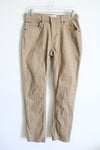 Levi's 511 Slim Fit Tan Pants | 18