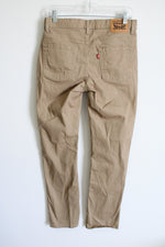 Levi's 511 Slim Fit Tan Pants | 18
