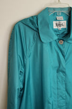 The Totes Coat Turquoise Rain Trench Coat | 16P