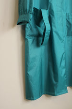 The Totes Coat Turquoise Rain Trench Coat | 16P