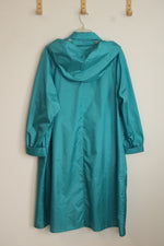 The Totes Coat Turquoise Rain Trench Coat | 16P