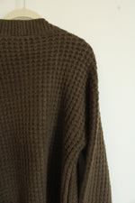 NEW LOFT Dark Olive Green Long Cardigan | L