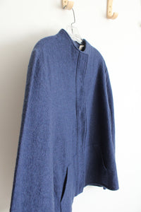 Chico's Blue Wool Jacket | 3 (XL)