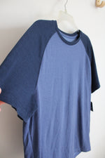 NEW George Two-Toned Blue Shirt | L