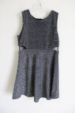 Children's Place Black Shimmer Dress | 10/12
