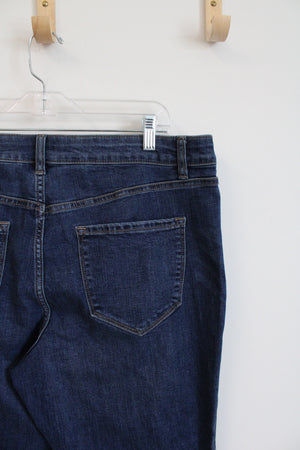 Liz Claiborne Mid-Rise Girlfriend Straight Leg Jeans | 12