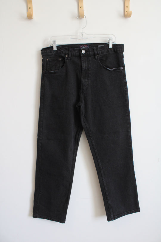 Architect Black Regular Fit Jeans | 34x29