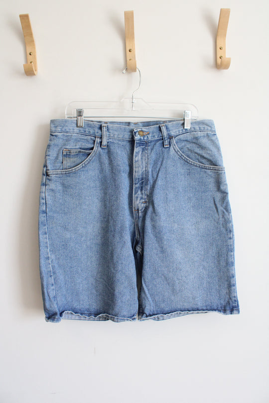 Wrangler Light Wash Jean Shorts | 34