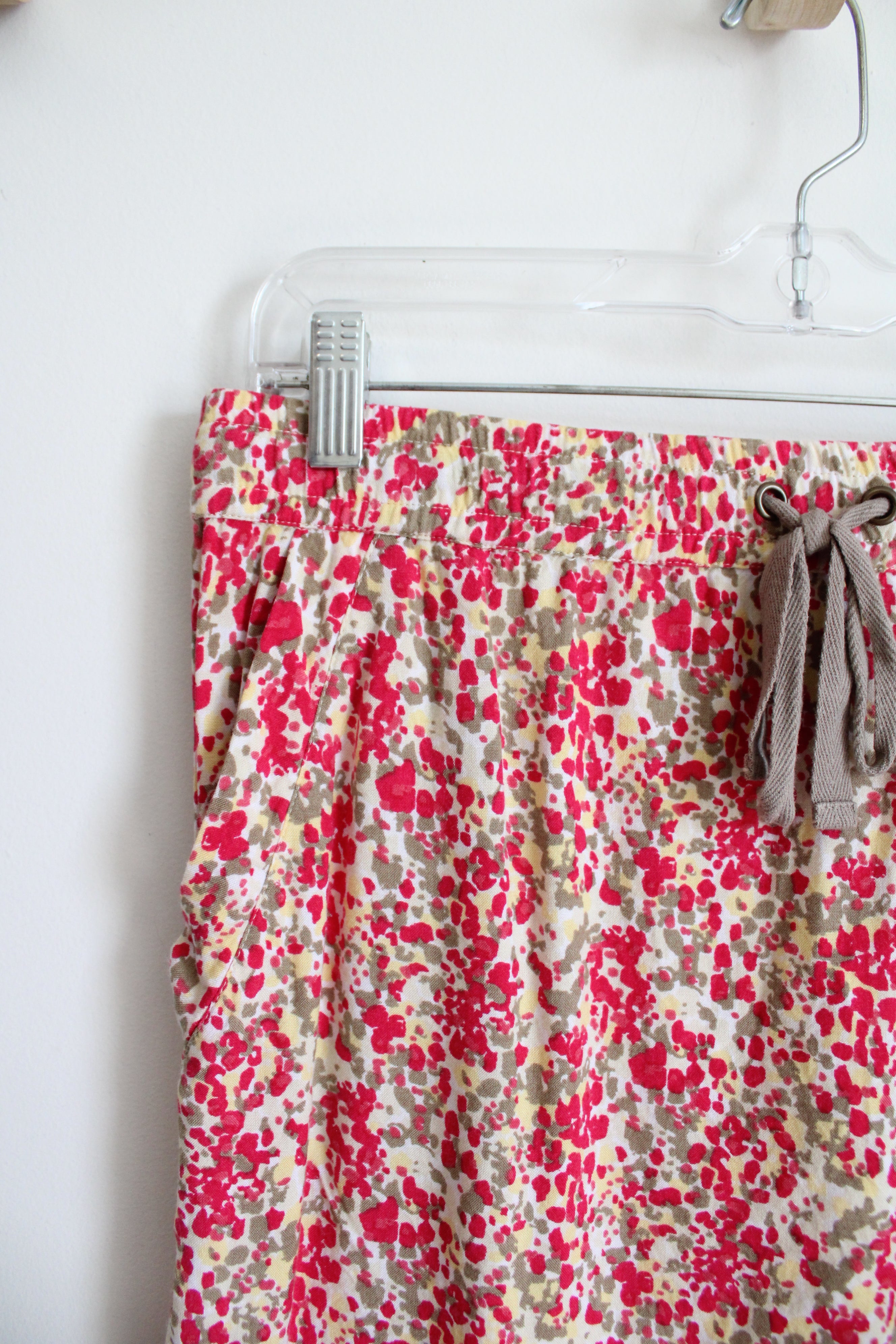 Architect Pink Yellow & Brown Patterned Skirt | S