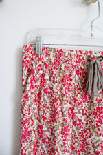 Architect Pink Yellow & Brown Patterned Skirt | S