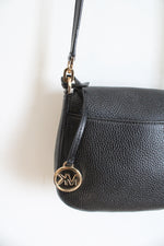 Michael Kors Bedford Black Leather Crossbody Bag