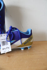 NEW Adidas Crazyfast Messi Club Blue Cleats | Size 6.5/7.5