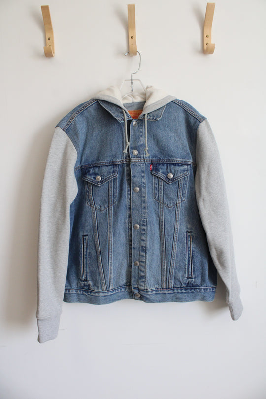 Levi's Jean Vintage Fit Hoodie Jacket | L