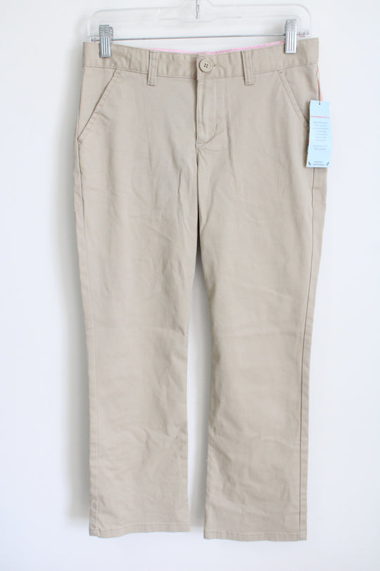 NEW Cat and Jack Stretch Tan Pants | 12 Plus