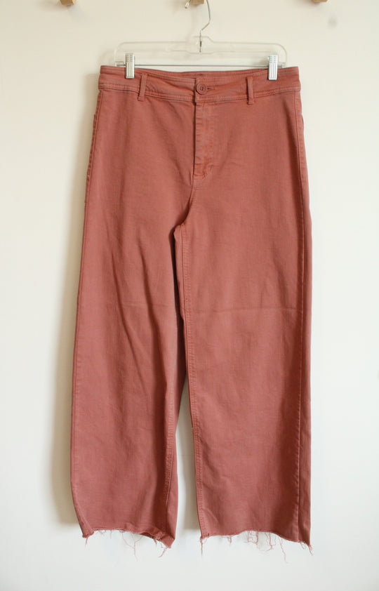 OAT New York Dusty Terracotta Wide Leg Pant | 10/30