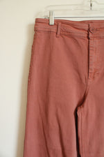 OAT New York Dusty Terracotta Wide Leg Pant | 10/30