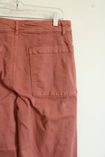 OAT New York Dusty Terracotta Wide Leg Pant | 10/30