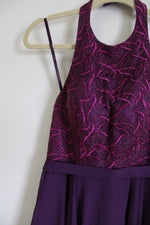 Abby Paris Purple Formal Plum Purple Dress | 4