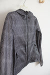 Ivivva Black & Gray Patterned Full Zip Jacket | Youth 10