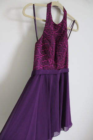 Abby Paris Purple Formal Plum Purple Dress | 4
