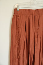 NEW Halara Cotton Terracotta Wide Leg Pant | M