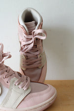 Nike Air Jordan 1 High Method Of Make Pink Oxford Shoes | Size 6