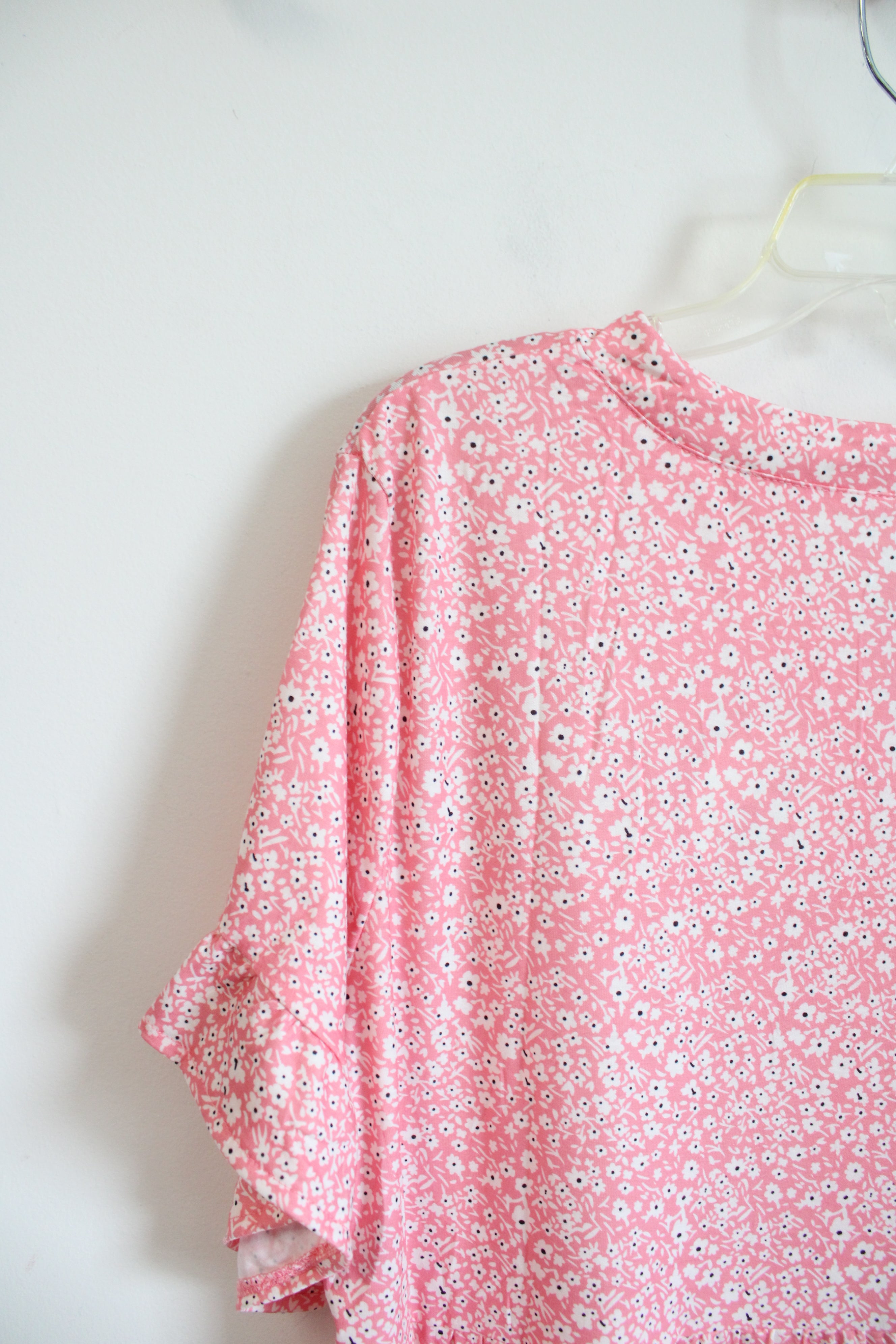 NEW Anrabess Pink & White Floral Dress | XXL