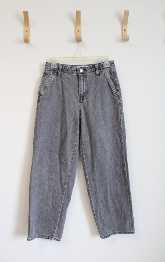 Universal Thread Relaxed Straight Gray Jeans | 0/25
