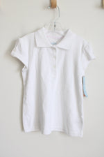 NEW Cat and Jack White Polo Shirt