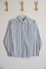 Abercrombie & Fitch Blue Plaid Button Up | S