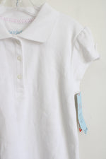 NEW Cat and Jack White Polo Shirt